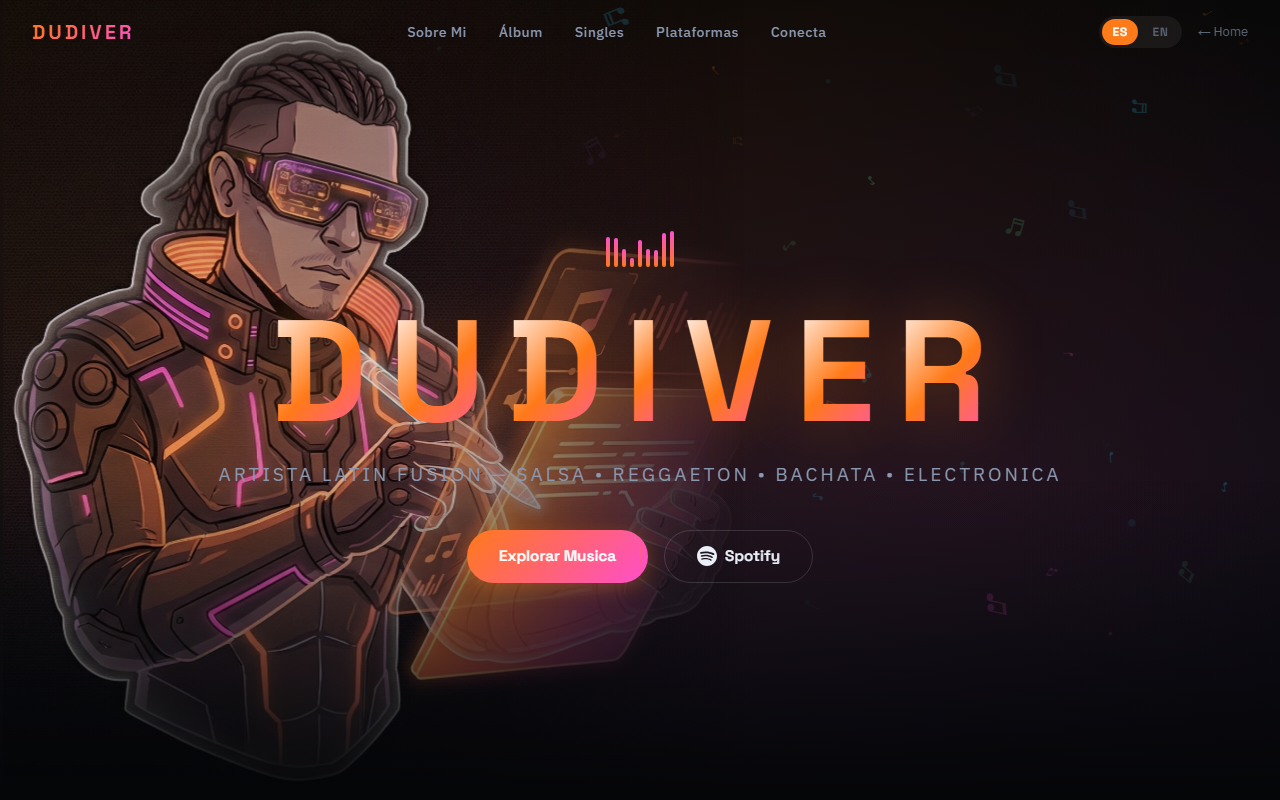 Vista de Dudiver Music